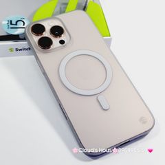 Case Ốp điện thoại iPhone Switcheasy Ultra Slim Nhám Lụa Siêu Mỏng Magsafe 0.35mm 16/Plus/Pro/Promax