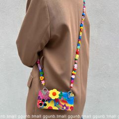 Case Ốp điện thoại iPhone Hoa Chống dựng có dây đeo iPhone 11/12/13/14/Pro/Promax