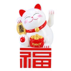 MÈO THẦN TÀI Đế Chữ Tàu - Mèo May Mắn - TẾT Size Nhỏ