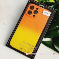 Case Ốp điện thoại iPhone IRIS Ombre Likgus Silicone Bảo vệ Cam Magsafe iPhone 14Promax