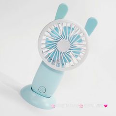 Mini Fan - Quạt Cầm Tay mini mặp tròn Có Đế đỡ
