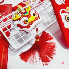 Móc Khóa Lân Rồng TẾT Tua rua