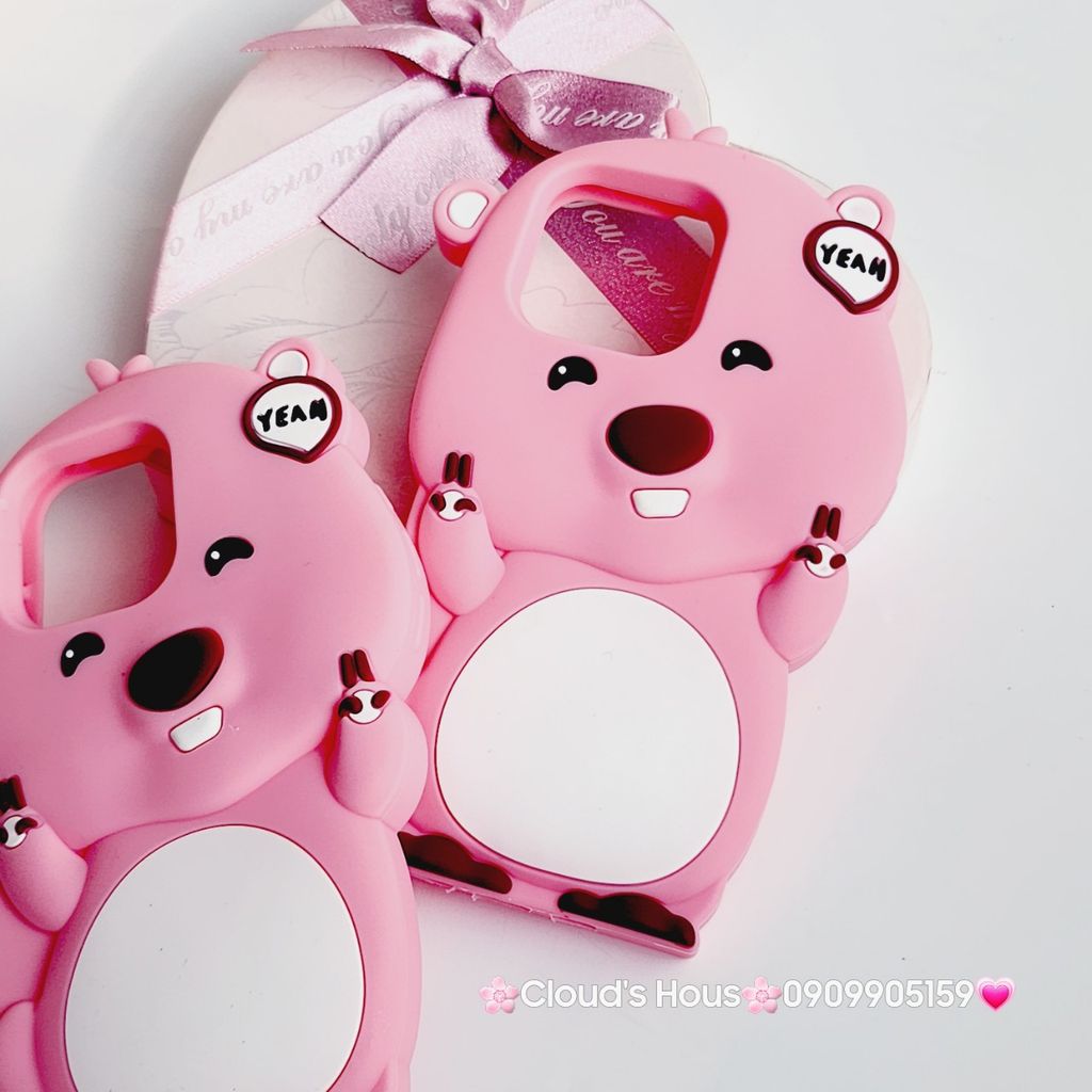 Case Ốp điện thoại iPhone Su dẻo Chuột Loopy Yeah iPhone 6P/7P/8P/X/Xs/XSMax/11/12/13/14/15/Pro/Promax