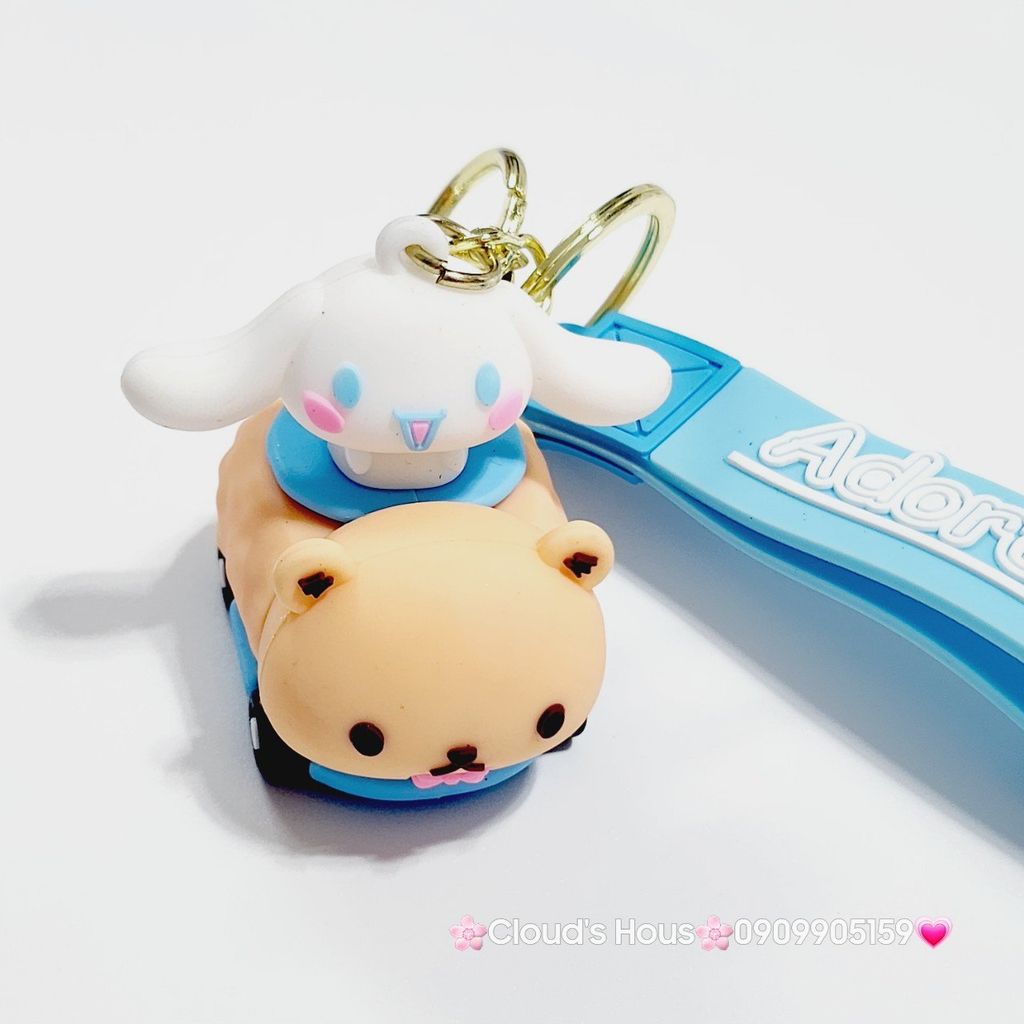 Móc Khóa Thỏ Cinnamoroll Kute ( nhiều mẫu)