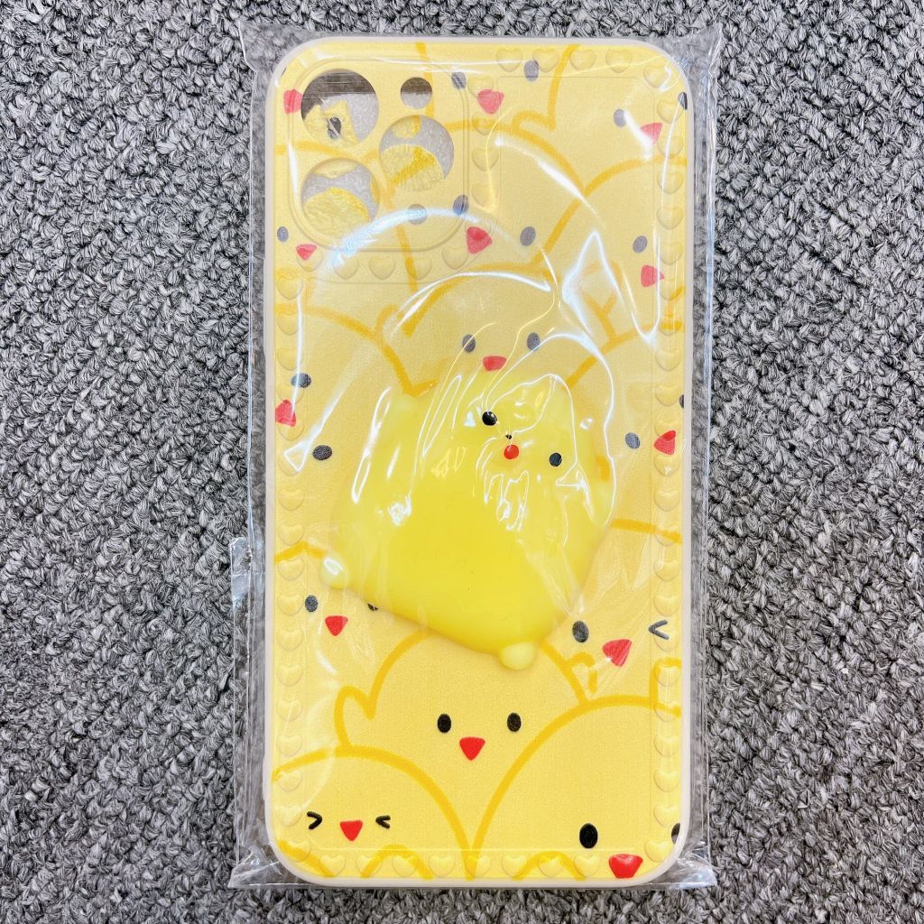 Case Ốp điện thoại iPhone Gà Mochi nổi