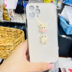 Case ốp điện thoại iPhone Bóng trơn Bò sữa Icon Nổi