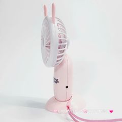 Mini Fan - Quạt Cầm Tay mini mặp tròn Có Đế đỡ