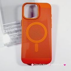 Case Ốp điện thoại iPhone Likgus Magsafe Nhiều Màu Lưng Lưới iPhone 15/16/Pro/Promax