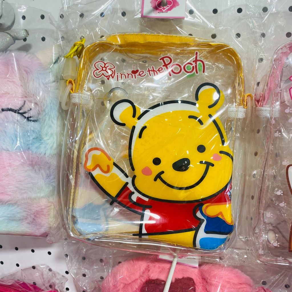 Túi Trong Đeo Chéo Gấu Pooh Và Cô Bé (2 mẫu)