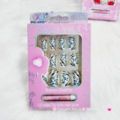 Bộ Móng Giả 12 móng nhiều mẫu -Nail