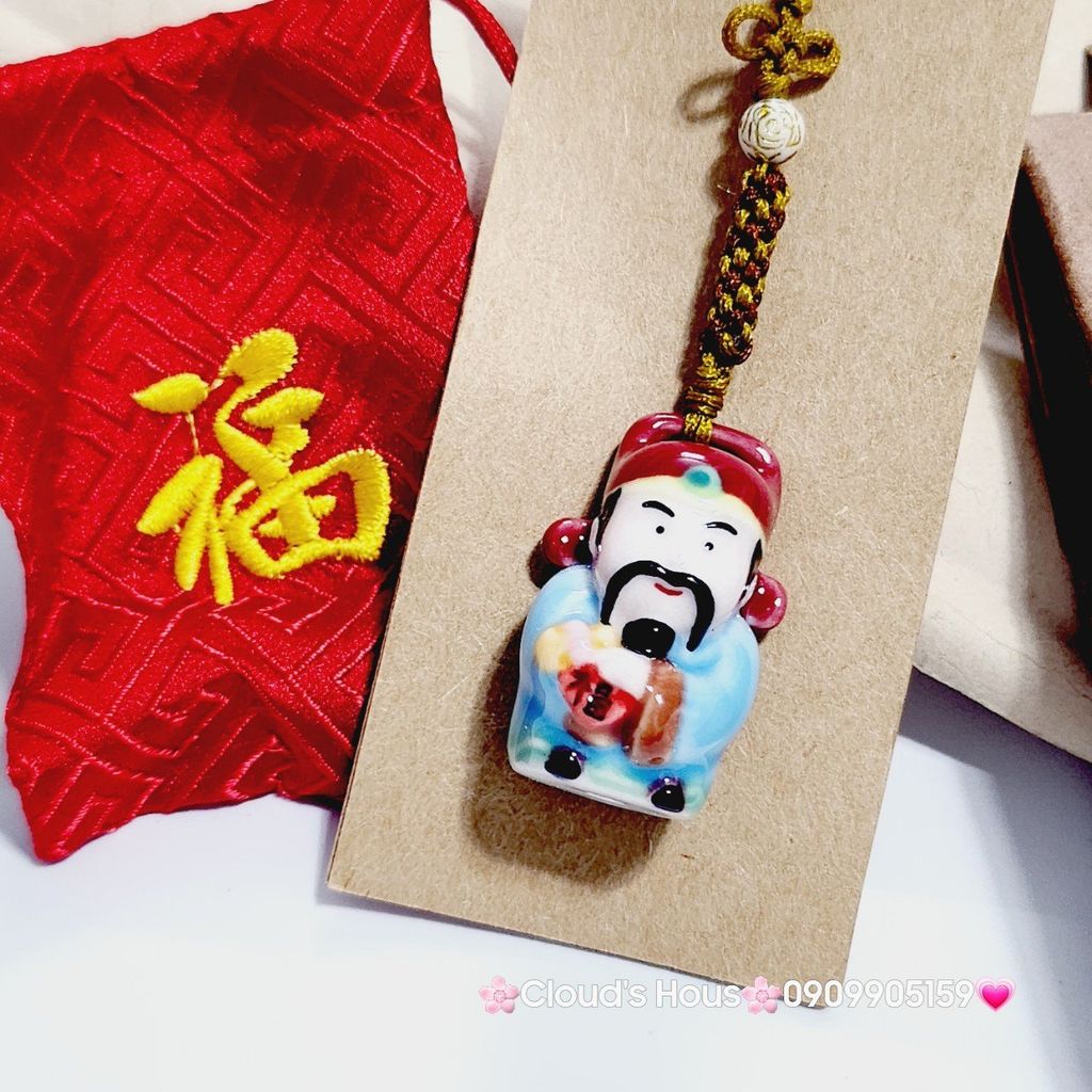 Móc Khóa 3 Ông Phúc Lộc Thọ Đài Loan ( TAIWAN)
