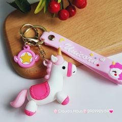 Móc Khóa Unicorn Nhỏ nhắn dễ thương