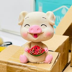 Bộ tượng 3 chú heo ăn trái cây (100k/1 bộ)