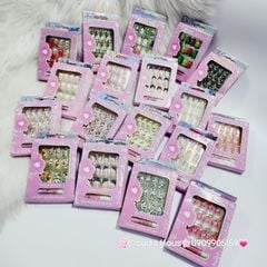 Bộ Móng Giả 12 móng nhiều mẫu -Nail