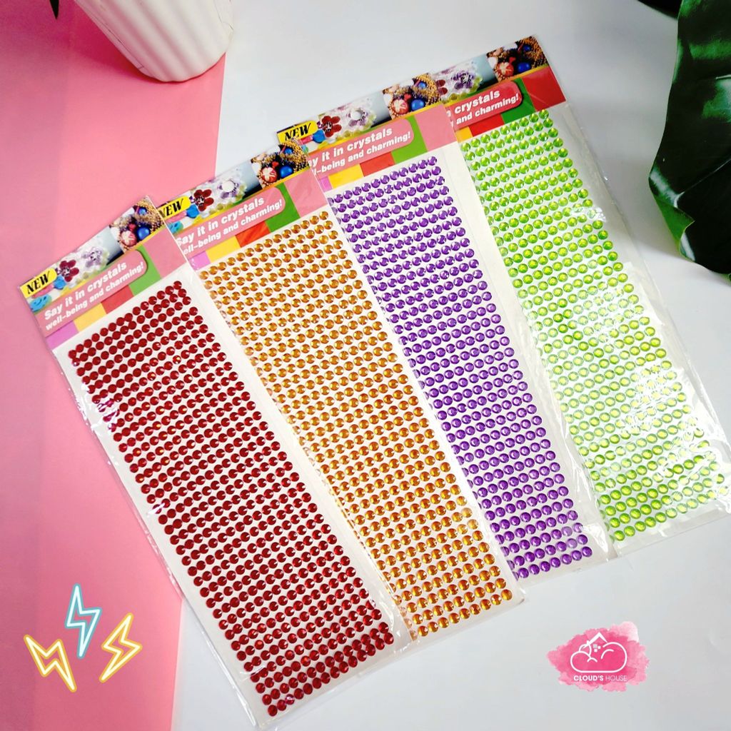 HÌNH DÁN STICKER đính đá Bling Bling