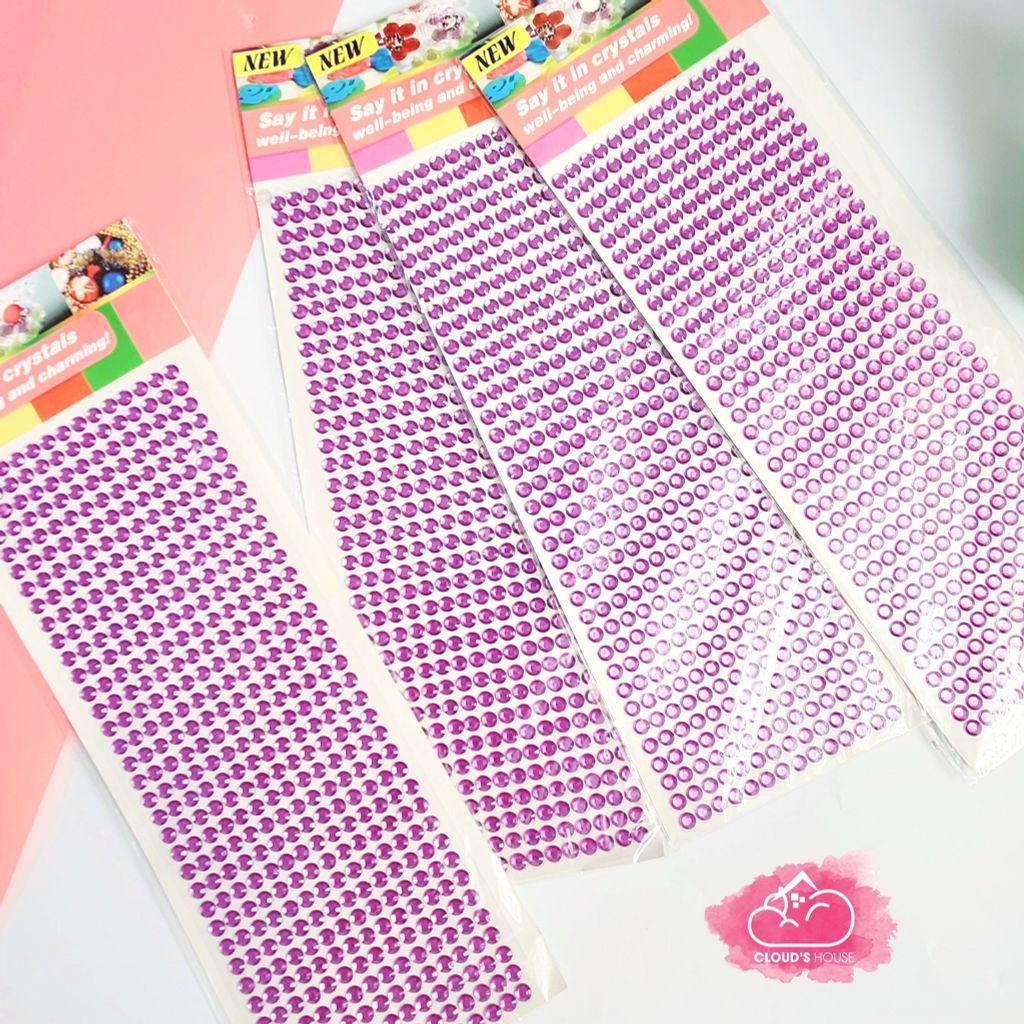 HÌNH DÁN STICKER đính đá Bling Bling