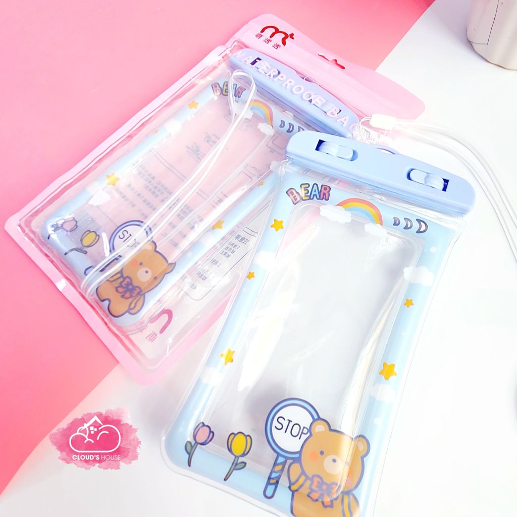 TÚI CHỐNG NƯỚC Điện Thoại Có Phao Nổi Họa Tiết Kute cao cấp( 4 mẫu).