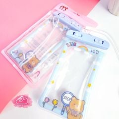 TÚI CHỐNG NƯỚC Điện Thoại Có Phao Nổi Họa Tiết Kute cao cấp( 4 mẫu).