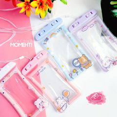 TÚI CHỐNG NƯỚC Điện Thoại Có Phao Nổi Họa Tiết Kute cao cấp( 4 mẫu).