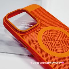 Case Ốp điện thoại iPhone Likgus Magsafe Nhiều Màu Lưng Lưới iPhone 15/16/Pro/Promax