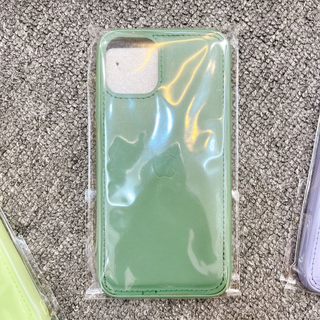 Case Ốp điện thoại iPhone Chất da Basic Pastel