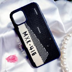 Case Ốp điện thoại MXK-416 Milada Vải Thêu Iphone 11Pro/11Promax (3 màu)