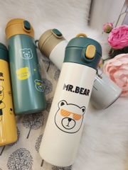 BÌNH GIỮ NHIỆT Gấu Siêu Ngầu