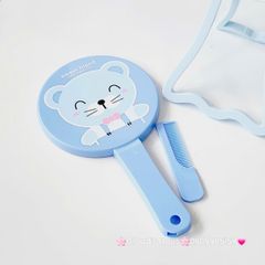 Gương Để Bàn - Cầm Tay Kèm Lược