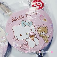 Sổ Tay Có Tay Cầm Hình Quạt Sanrio