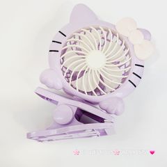 Mini Fan - Quạt kẹp Hình Động vật (Quạt sạc) Sz lớn