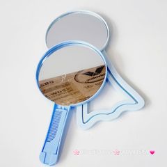 Gương Để Bàn - Cầm Tay Kèm Lược