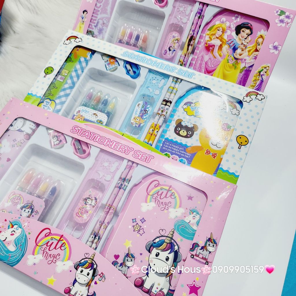 Bộ Đồ Dùng Học Tập Cho Bé - 8823 (7 món)