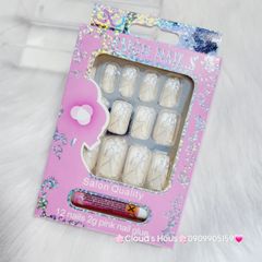 Bộ Móng Giả 12 móng nhiều mẫu -Nail