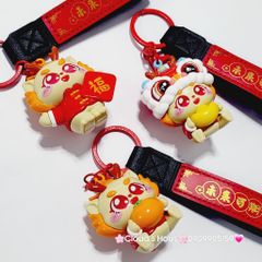 Móc Khóa Rồng Nhỏ Nhựa Bóng TẾT