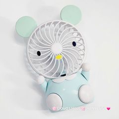 Mini Fan - Quạt Cầm Tay - Để Bàn Voi Mặc Yếm