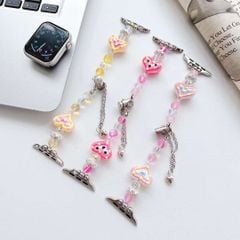 Dây Apple Watch Charm Trái tim dây rút