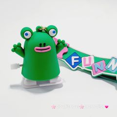 Móc Khóa Đồ Chơi Con Ếch Hài Bựa Funny