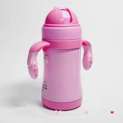 Bình nước giữ nhiệt Hello Kitty Có quai cầm cho bé