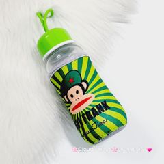Bình Nước Thủy tinh Doraemon và Khỉ