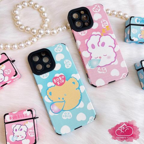 CASE IPHONE NHÁM DA SỌC Gấu Ngủ