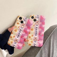 Case Ốp điện thoại iPhone Phao dẻo Nhám Happy Day iPhone 7Plus/8Plus/X/XSM/11/12/13/Pro/Promax