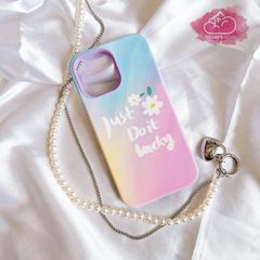 Case Ốp điện thoại iPhone Nike Just Do It Nhám da sọc Khung bảo vệ màn hình iPhone 11/12/13/Pro/Promax
