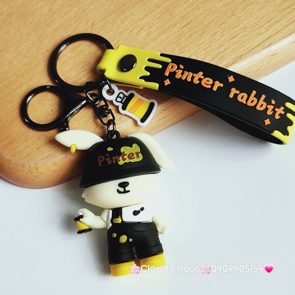 Móc Khóa Thỏ Ngầu Pinter Rabbit