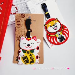 Tag Treo Vali Silicone Luggage Tag Đài Loan
