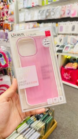 Case Ốp điện thoại iPhone Likgus Nhám Vân Nhiều Màu Chống Shock iPhone 16/15/14Pro/Promax