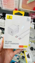 COMBO BỘ SẠC PD 30W FAST CHARGING BASEUS GaN5S CHÍNH HÃNG (CN SET)