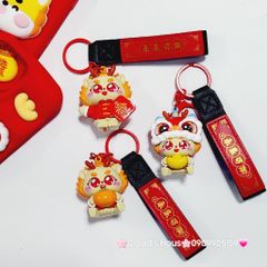 Móc Khóa Rồng Nhỏ Nhựa Bóng TẾT