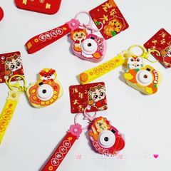 Móc Khóa Máy Ảnh Cosplay Lân TẾT