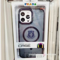 Case Ốp điện thoại Trong lưng nhám Magsafe chính hãng Filada iPhone 11/12/13/14/Plus/Pro/Promax (viền màu)