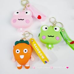 Bóp Móc Khóa Silicone Nhỏ Gọn Hoạt Hình Kute